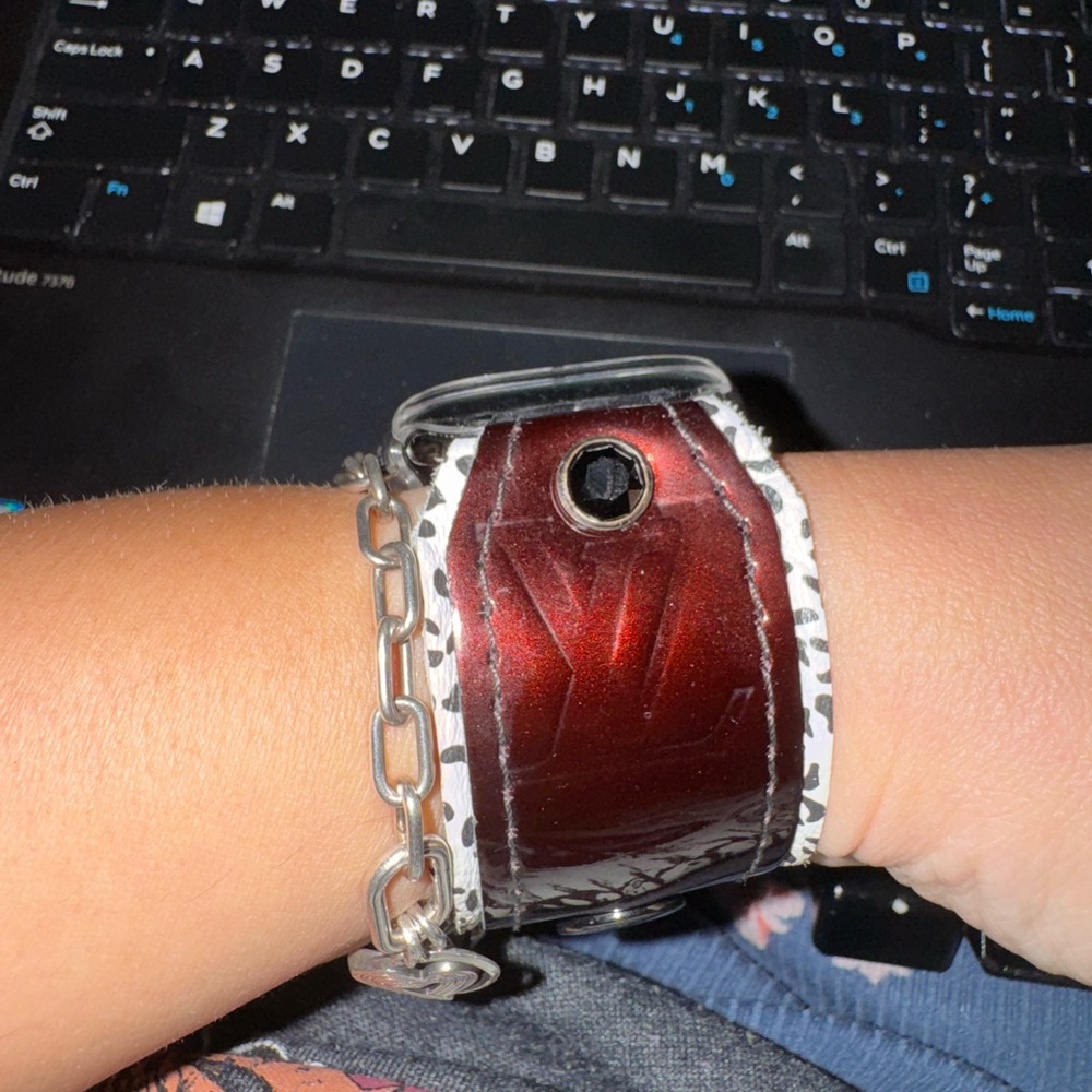 Sparkl Louis Vuitton Byzantium Watch band w/logo